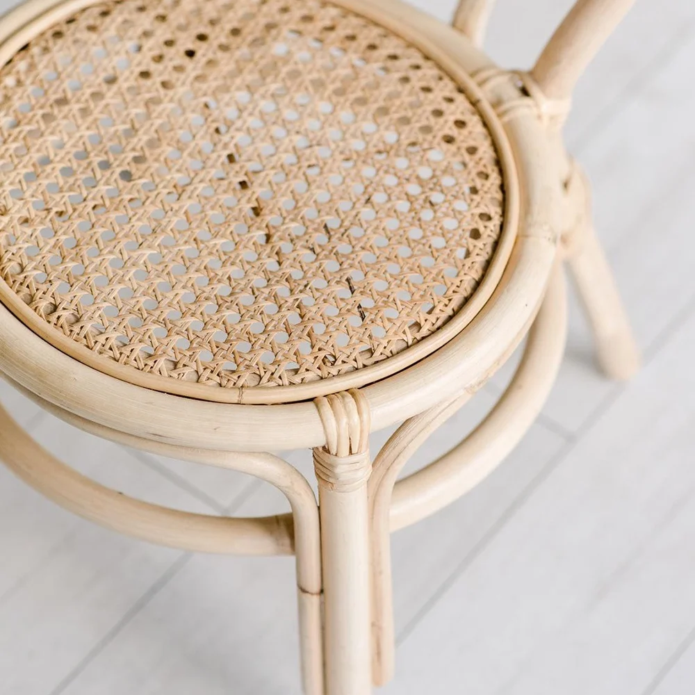 Детская маленькая скамейка ручной работы из ротанга для детской комнаты мебель гостиной или доступны соответствующие стулья и