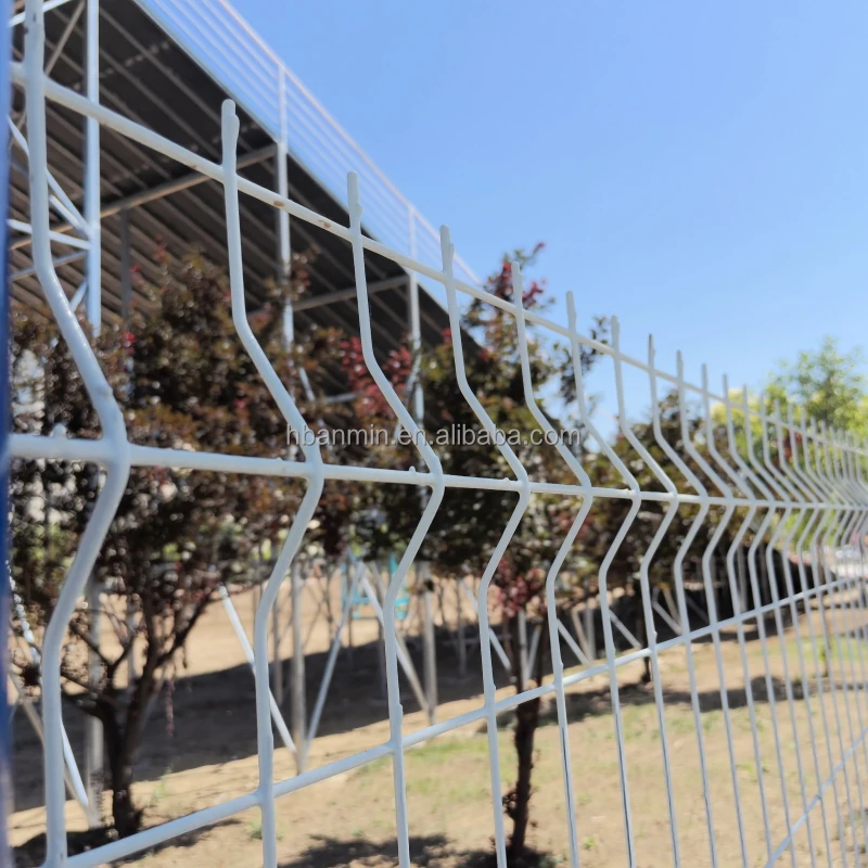 Easily Assembled Net PVC Strip Mesh Weld Used Wire Cloture Panels3d Fence