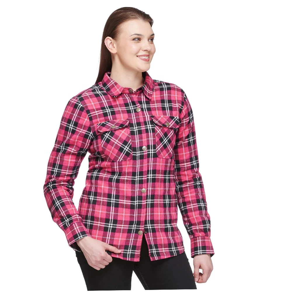 Customized Motorcycle Flannel Shirt Protective Motorbike Racing Shirt