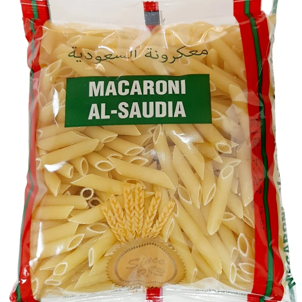 Wholesale High Quality 100% Fine Hard Durum High Grade Semolina Cut Vermicelli Pennette Saudi Macaroni
