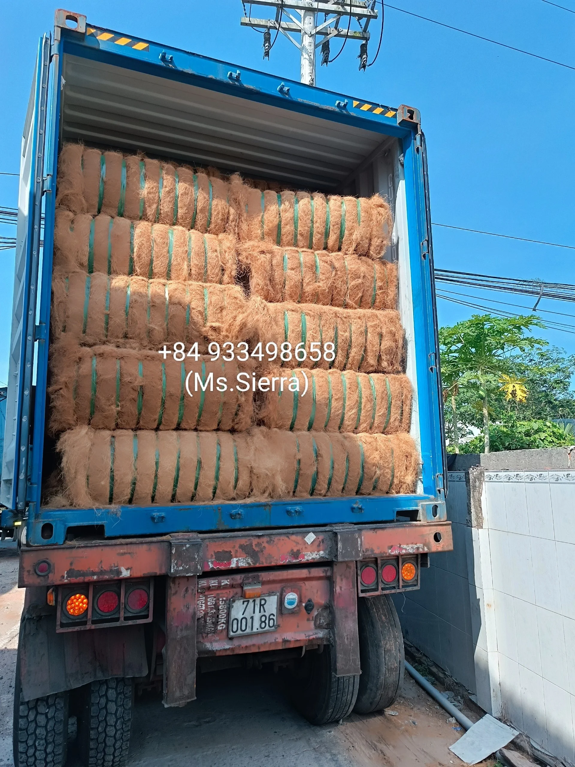 Высококачественный Специальный продукт кокосовое волокно пустые простые кокосовые тюки дверные коврики