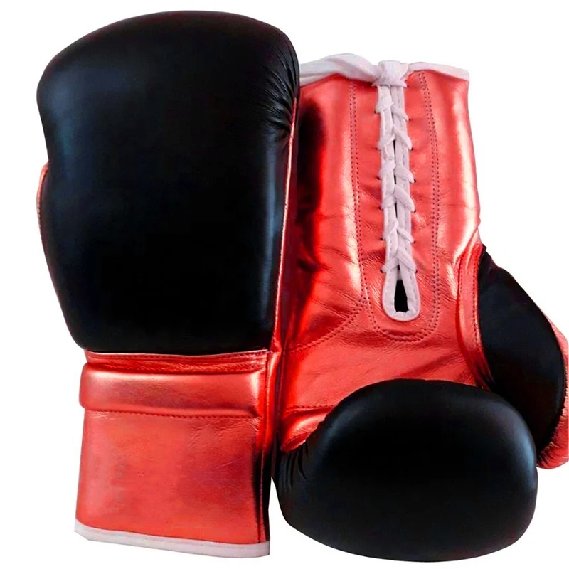 High Quality Sport custom logo and straps woven label Wholesale OEM Fighting Breathable UFC artificial leather MMA Boxing Gloves