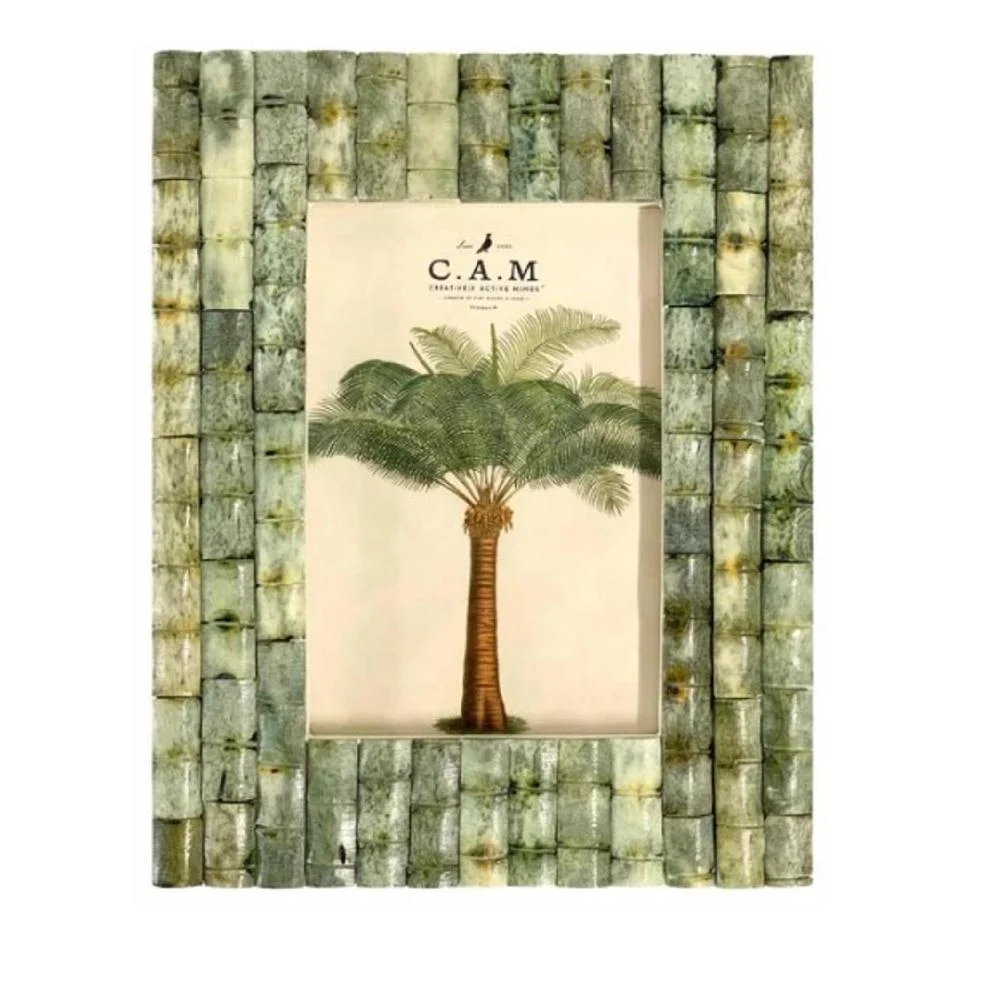 New Arrival Glass Mosaic Photo Frame Table Top Picture Photo Frame Decorative Photo Frame for Home Office Living Room Decor