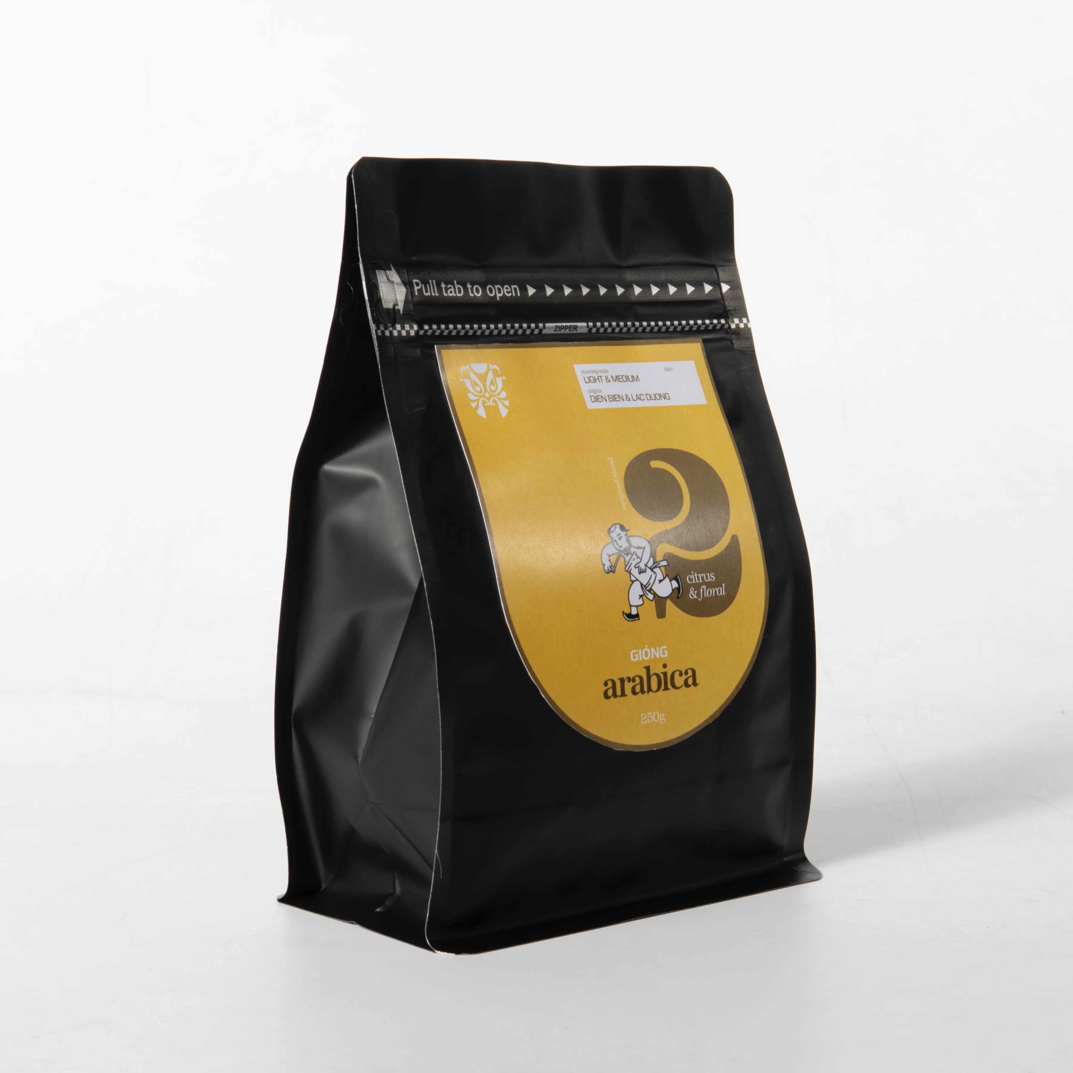 Кофе Арабика 100% отлично подходит для наполнения и погружения Giong arabica 2 соединение кофе легкое среднее обжарение цельные бобы