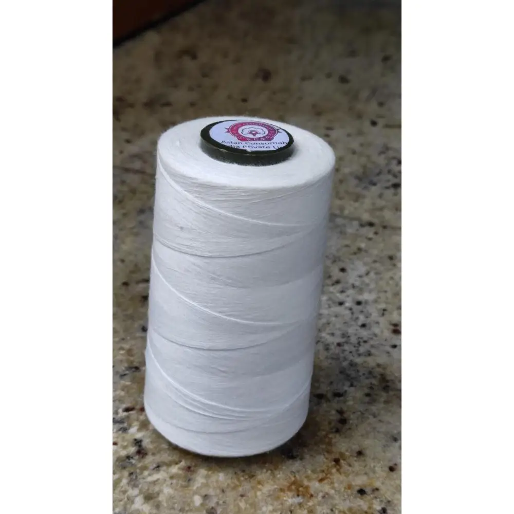 Best Quality NE 20s/1 Ring Spun 100% Recycled Polyester Yarn Core Spun Dyed Pattern for Weaving & Knitting