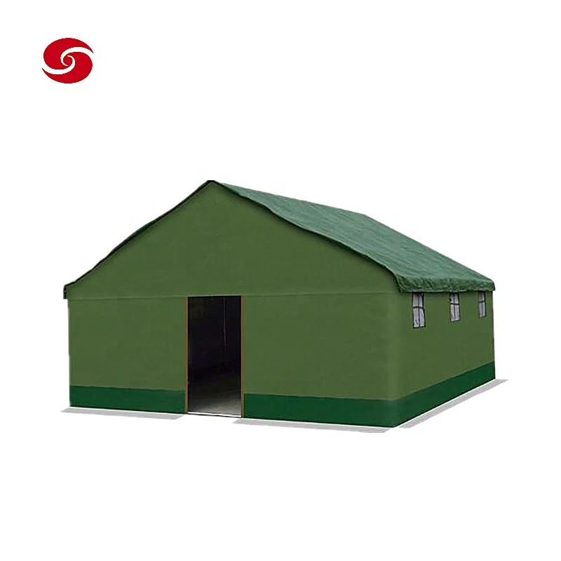 20 person single layer canvas tactical tent
