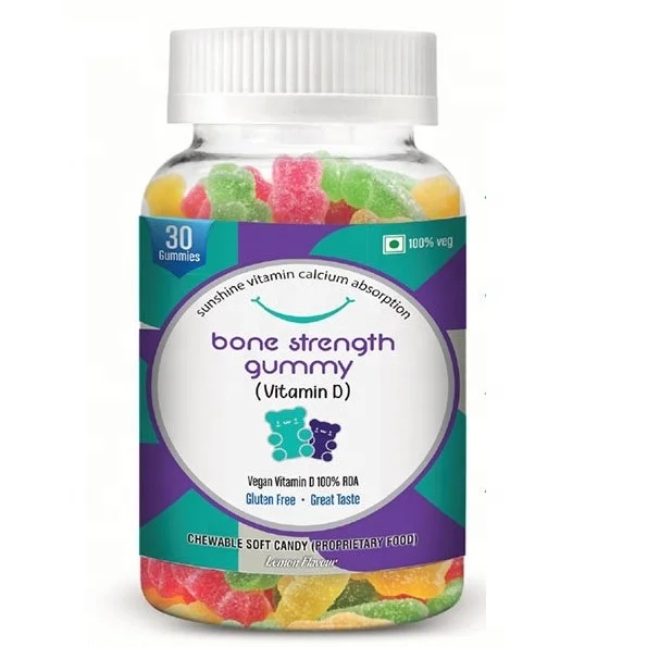 
Vitamin b supplements bone strength gummy bear vitamin candies private label oem odm 