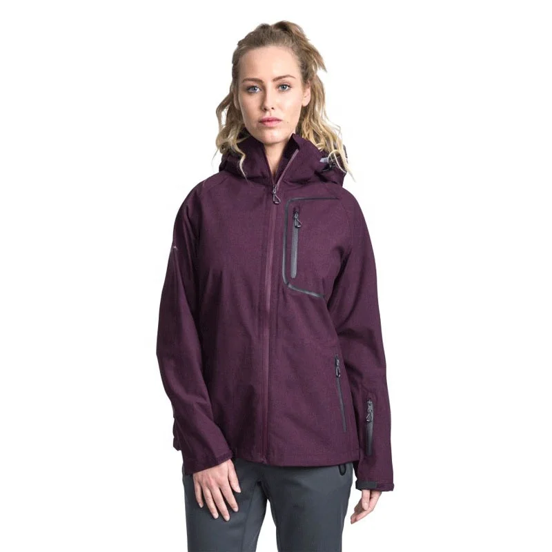 OEM waterproof breathable Womens softshell jacket soft shell outdoor