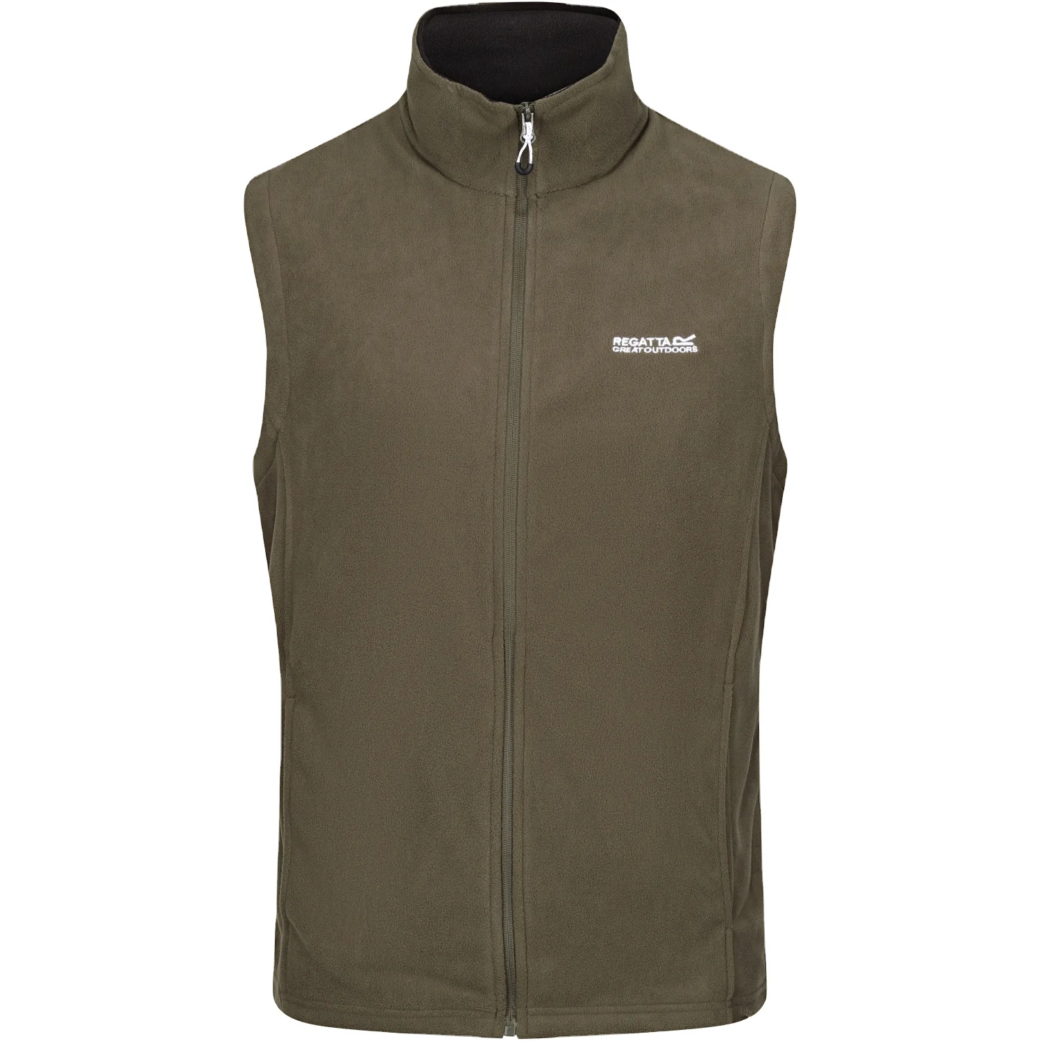 Winter Men Hunting Vest Shell Material 100% Polar Fleece Fabric Zipper Closing Front Pockets Inside Woven Label