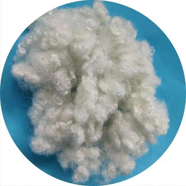 White Polyester Staple Fiber Polyester Hollow Fiber Manufacturer -  Ms.Sophie - Whatsapp: +84379007507