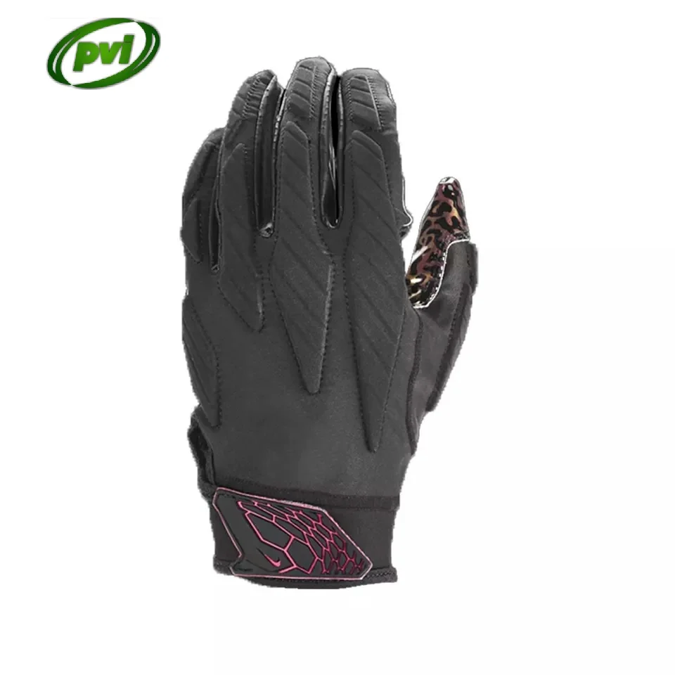 2022 American Football Gloves Custom Print American Football Gloves Best Quality Grip Custom Name Logo American Football Gloves