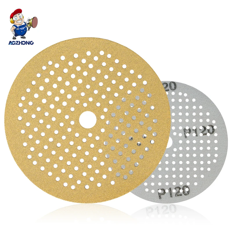 Ao zhong factory size customization 16 inch sanding disc aluminum oxide  abrasives for walls