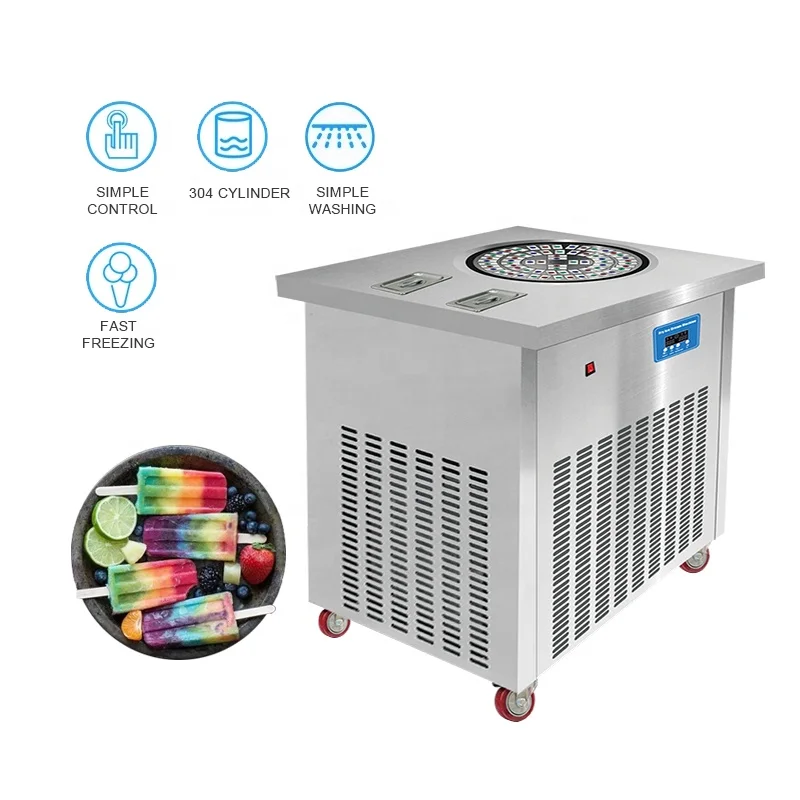 Low Noise Fast Freezing Speed Popsicle Making Machine with high quality