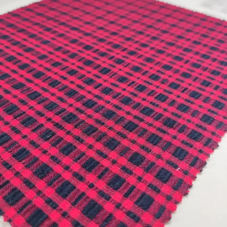 2022 new arrival uniqlo Poplin 94% rayon 5% nulon 1% spandex stretch yarn dyed trouser woven fabrics for men