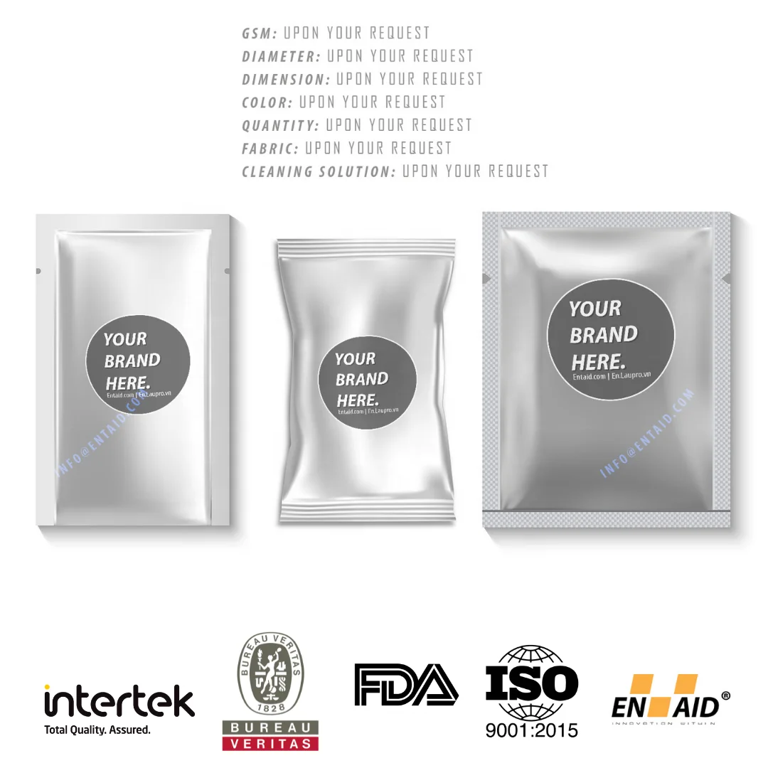 
Low Price OEM Alcohol Single Wip e Sachet Clean Disinfect Hand screen lens phone individual hotel restaurant airline Wet cloth 