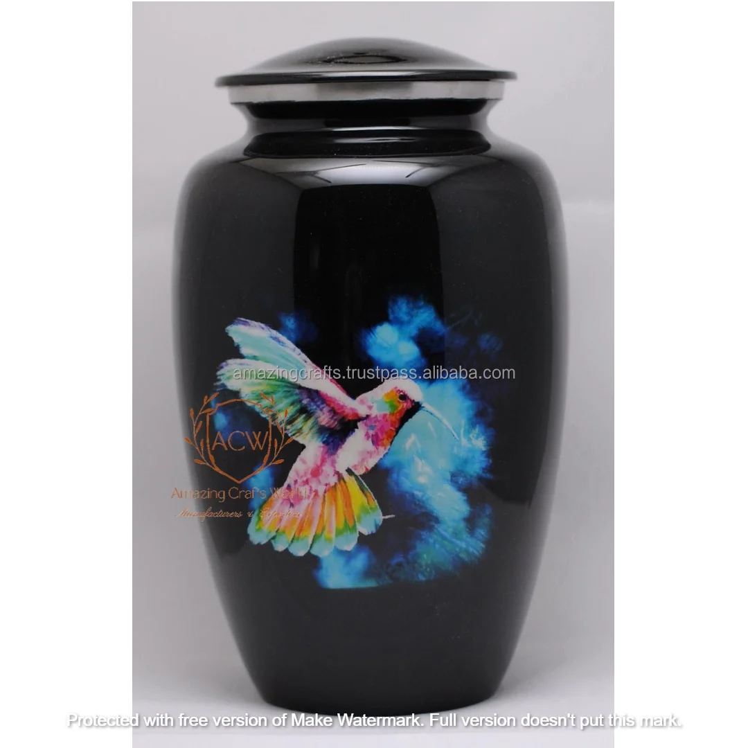 Amazing Quality Handcrafted Humming Bird Cremation Urns at Cheapest Price for Cremation