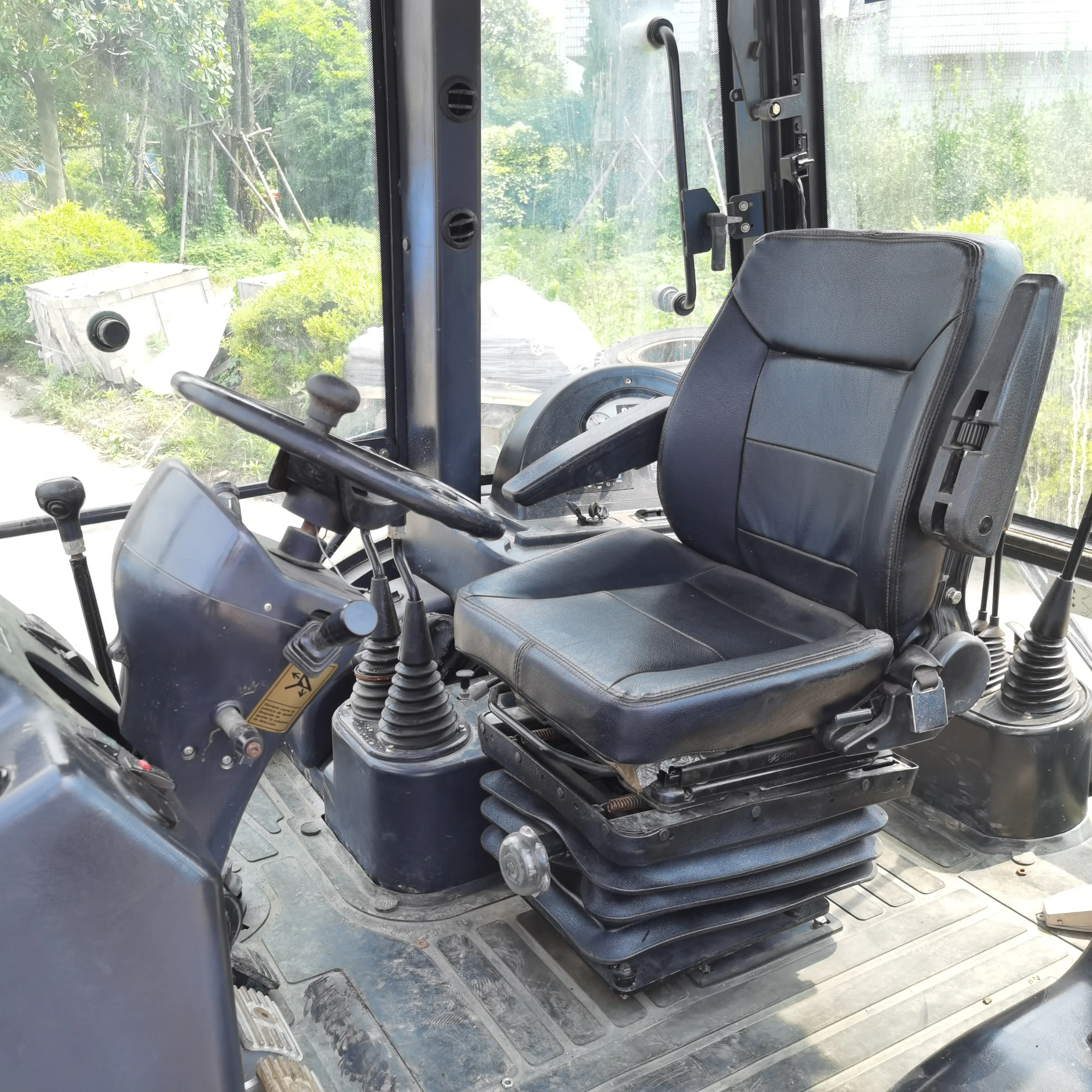 4x4 used Caterpillar 420F 420E backhoe loader for sale, cheap used CAT 420 backhoe at low price