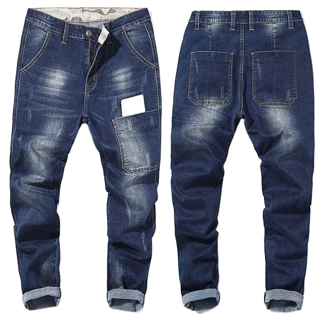 High Quality Denim Jeans Pants Custom Logo OEM Manufacturer Denim Jeans Pant for Mens