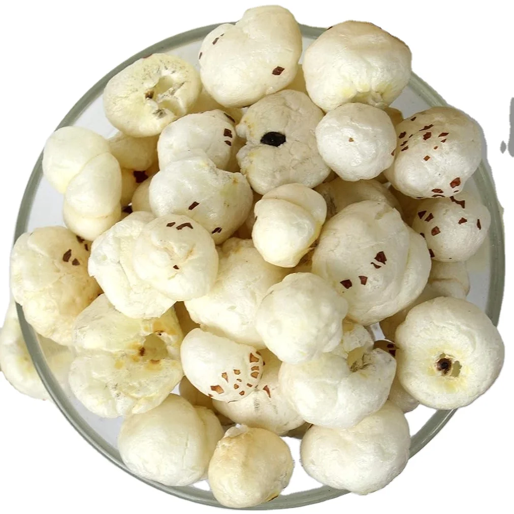 Hand-Picked Fox Nut Makhana 20-28 mm High Quality Indian Organic Smile Flavored High Nutrition /Dried Fruits/Nuts & Kernels