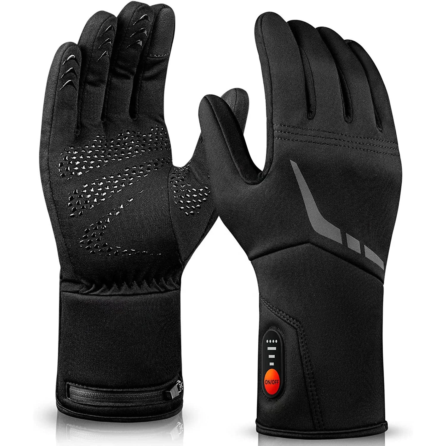 Direct Factory Supplier 2500mAh Battery Powered Rechargeable Heated Gloves Liners Winter Waterproof Heated Liners for Ski