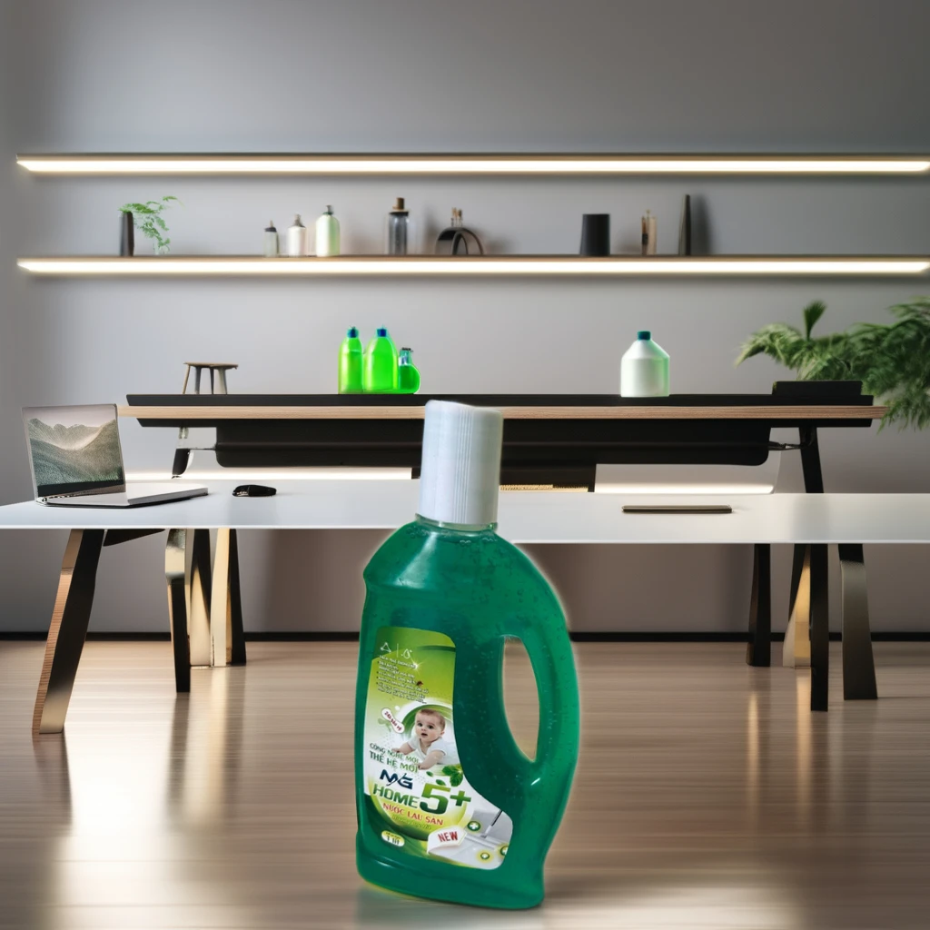 New technology floor cleaner quickly cleans stains and shines like new  Floor cleaning soap is safe for children