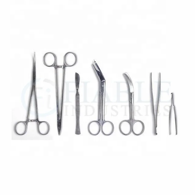 Хирургический Инструмент Vet Tech набор ID/хирургический для студентов пользовательские Ce PK ножницы хирургическая комната руководство на 3 года