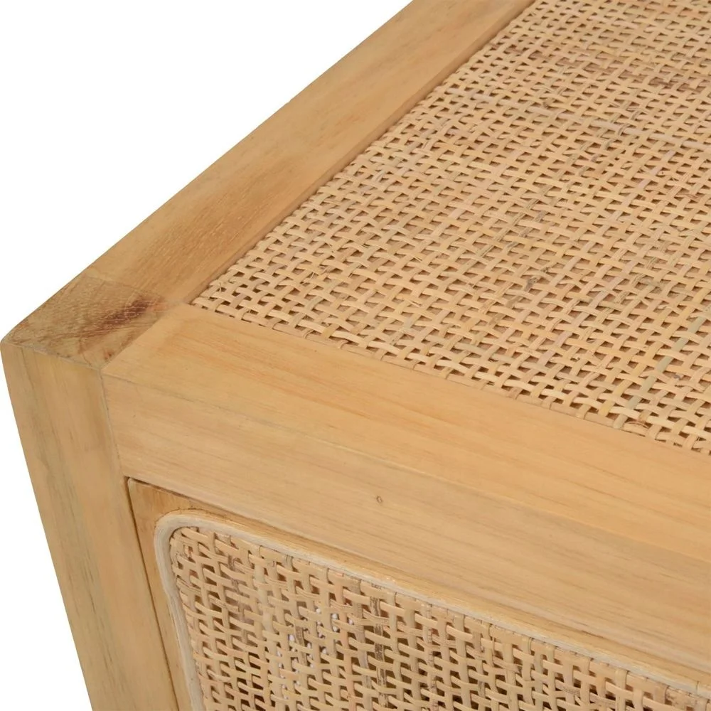 
Wholesale high quality rattan living room furniture wooden cabinet combine rattan rattan cabinet made in Vietnam 