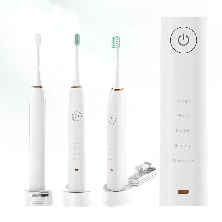 Low MOQ Free Sample Electric Toothbrush Adult Care Sensitive Sonic Vibrating Toothbrush Rotary Private Label Electric Toothbrush