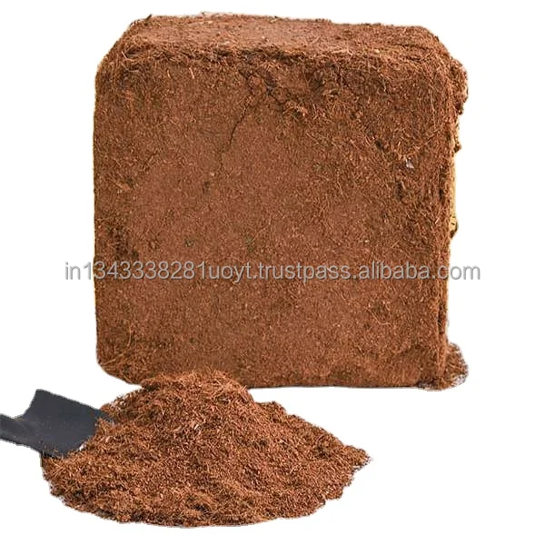PRAMUKH COCOPEAT Organic Grow Compressed Coconut Coco Coir Bricks and bulk form coco pith