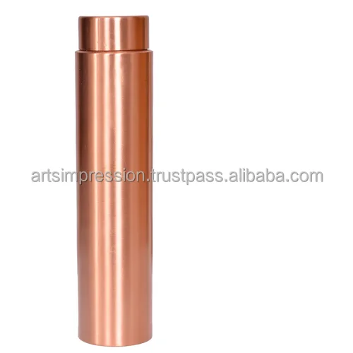 Tall design Copper Water Bottle in various Quality made by arts Impression MFG india all Copper Decorative item available