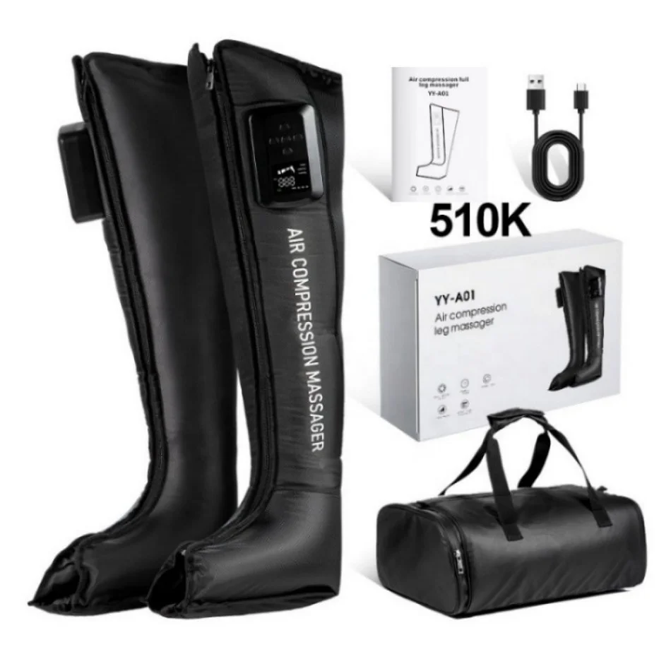 Fabrica OEM 510K botas de compression inalambricas recuperacion la pierna masajeador piernas ai