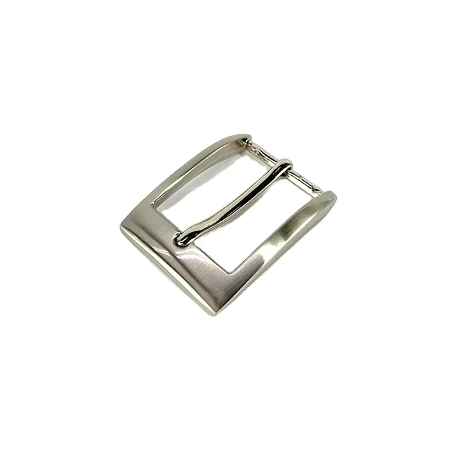 Best sell 30mm pin buckle with satin nickel alloy