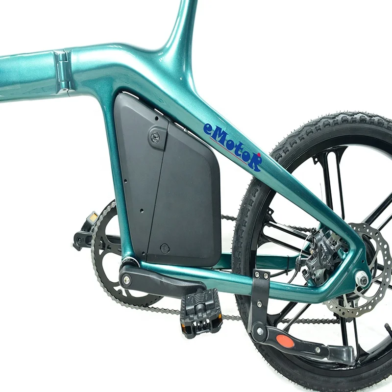 Top-fire factory direct sale bafang motor 250W carbon frame ebike full suspension mtb frame