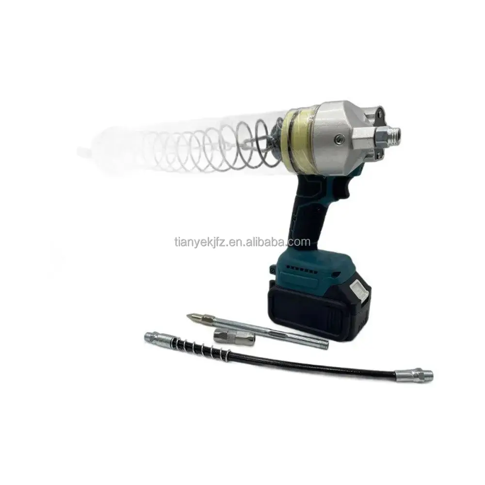 Sales Grease Gun Aluminum Alloy 21V Lithium Chinese Electric Grease Gun with Battery