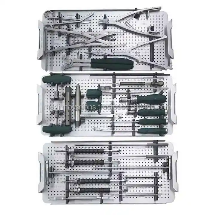spine fixation instruments set