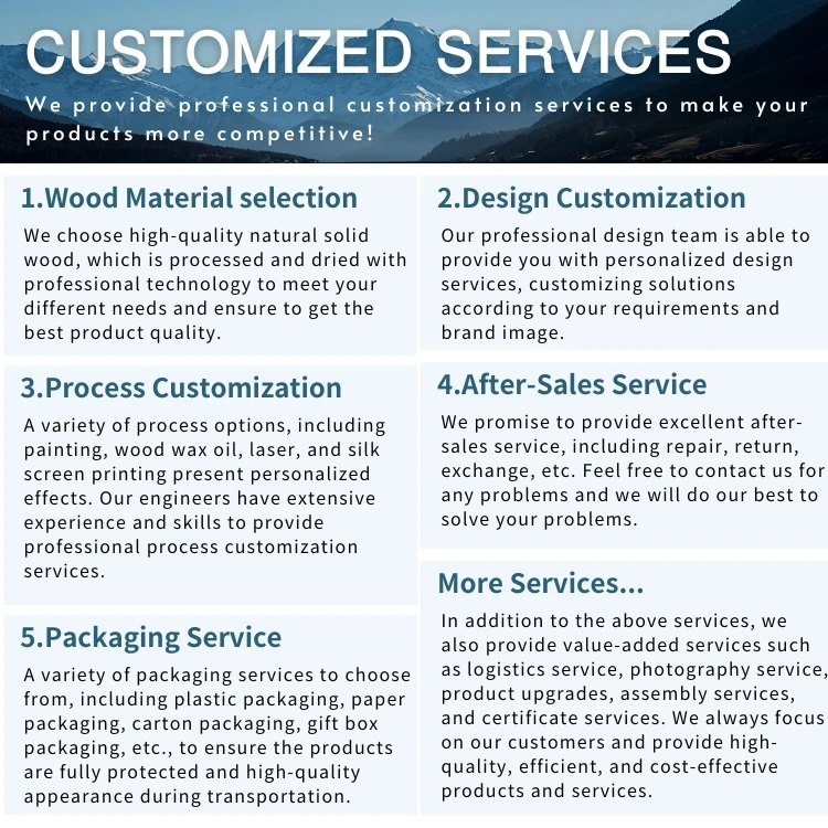 Modern Rustic Wood Wall Mount Coat Rack Hooks Solid Pattern for Bathroom Living Room Coat Clothes Towel Hanging Bag Packed