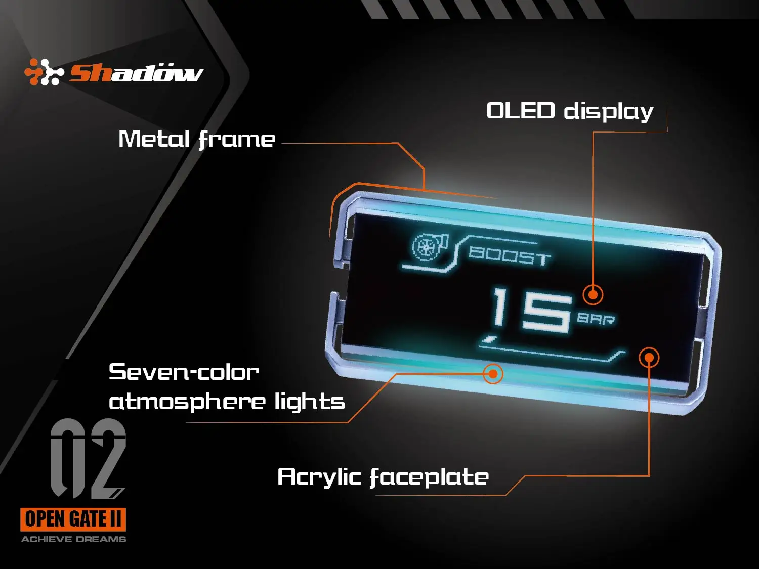 OBD Tachometer gauge RPM meter