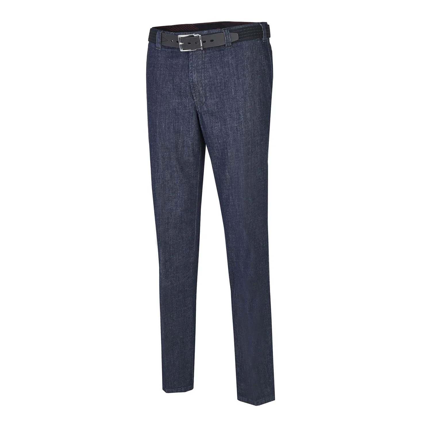 Оптовая продажа, летние тонкие джинсы, мужские прямые облегающие Стрейчевые деловые повседневные джинсы для молодых мужчин