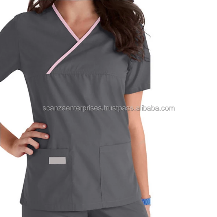 Colors Designs Stretch Nursing Uniform Hospital Uniforms Clothing Stylish Silicon Stylish Medical Scrubs Fashion Silk Women Men
