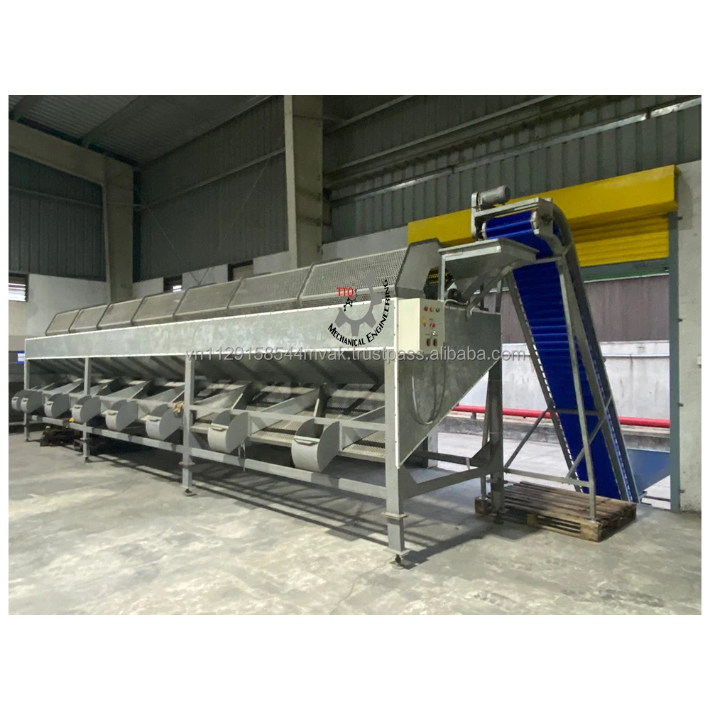 Factory Wholesale Date Cashew Nut Size Grading Equipment Sorting Machine 9M with Large Capacity 1.500 - 1.700 kg/h From Vietnam