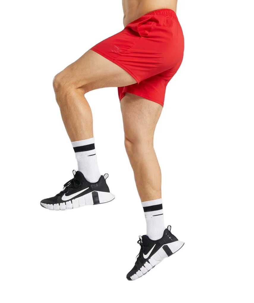 Pakistan factory wholesale two layers anti emptied training workout gym shorts high quality double layer sweat jogger shorts men