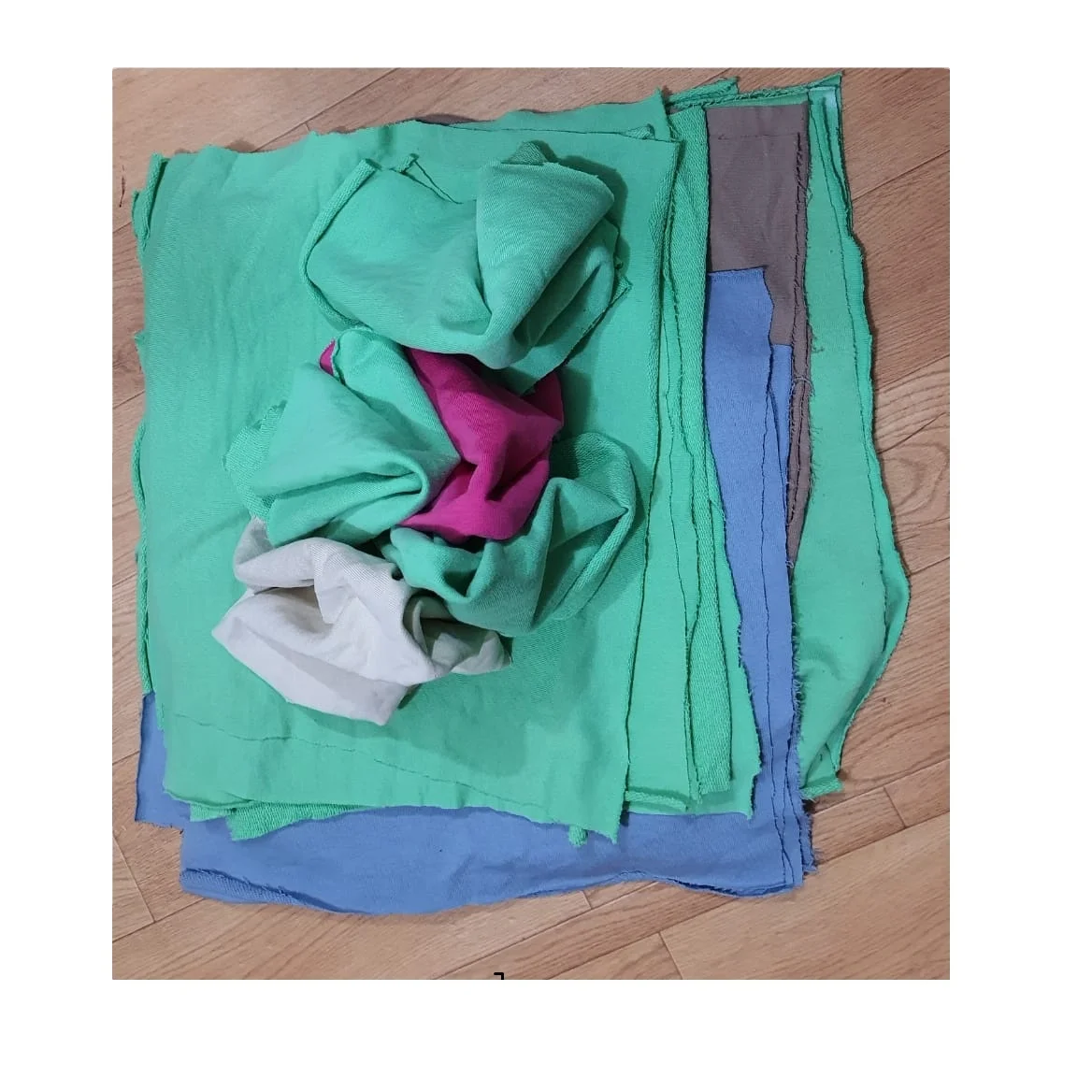 2022 Factory Price Hot Sales High Quality Terry Fabric Waste Factory Supply Textile Waste Multi Mixed Color Terry Fabric Waste