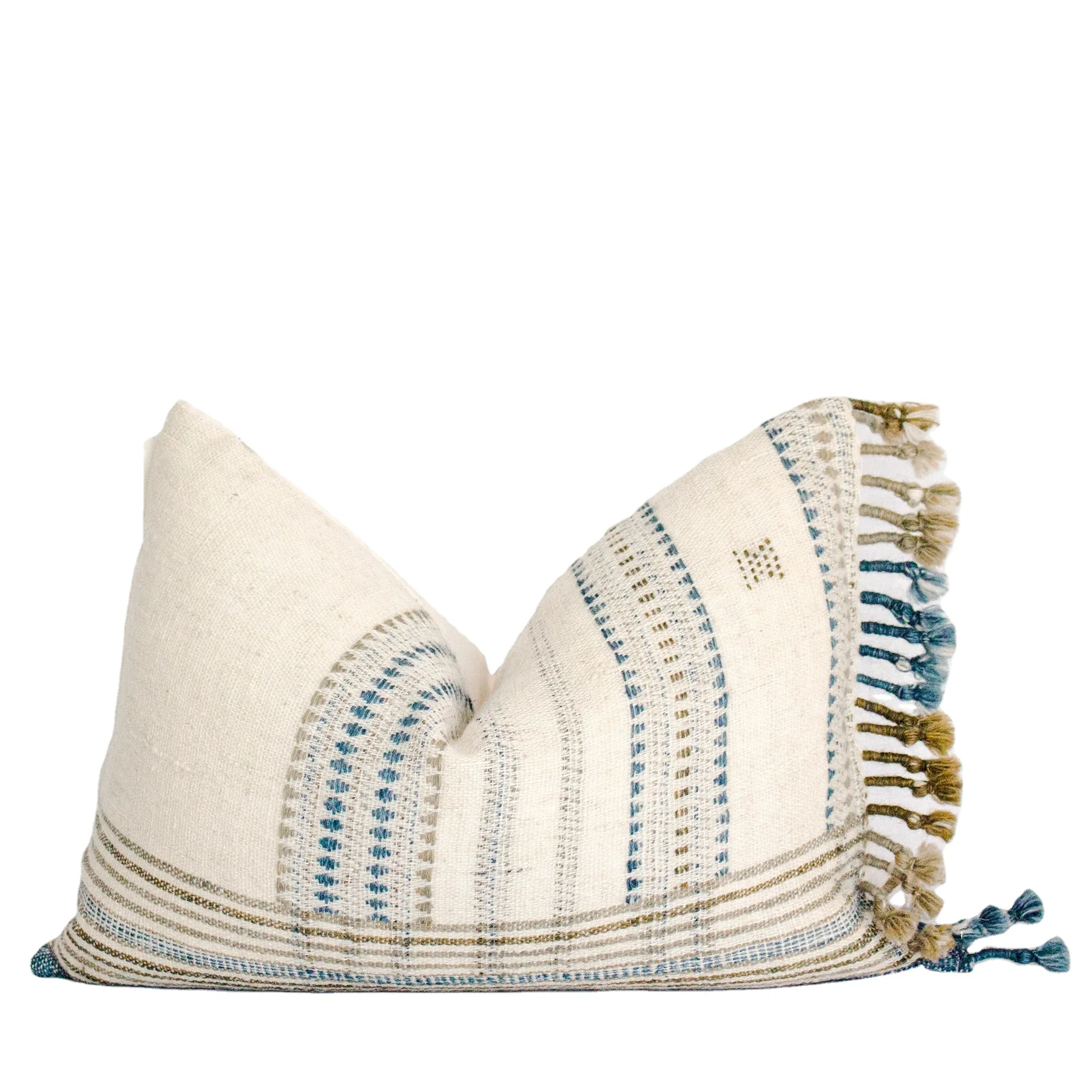 Professional Handmade 100% Light Luxury Wool cushion cover Kilim cushion covers Indian Square handmade
