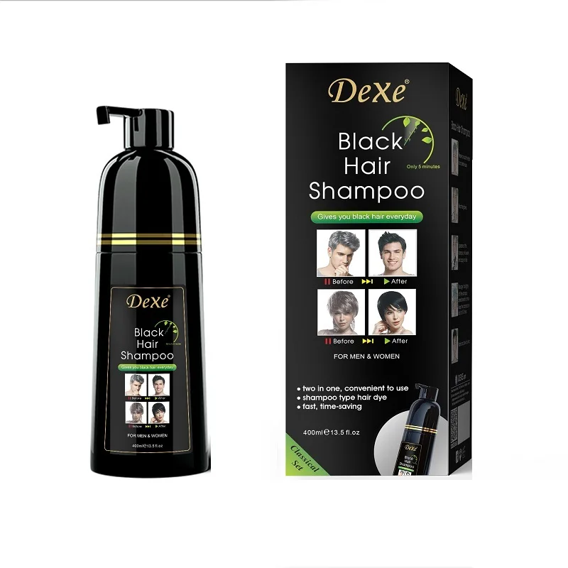 5 minutes Black Hair dye Shampoo OEM Brand color Manufacturer Private Label permanent  Fast Black Hair Shampoo in Hair Dye