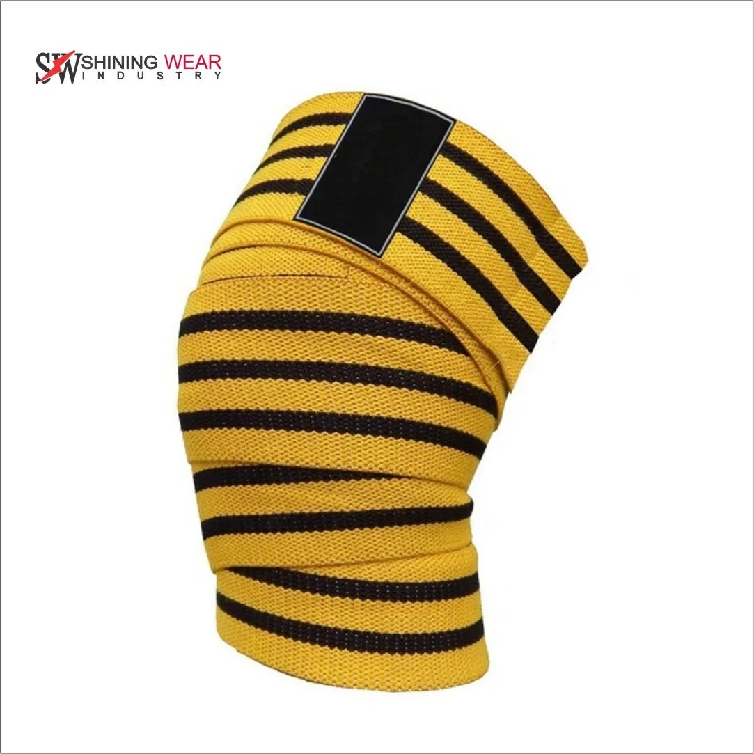  Индивидуальные цветные наколенники Powerlifting для тяжелой атлетики