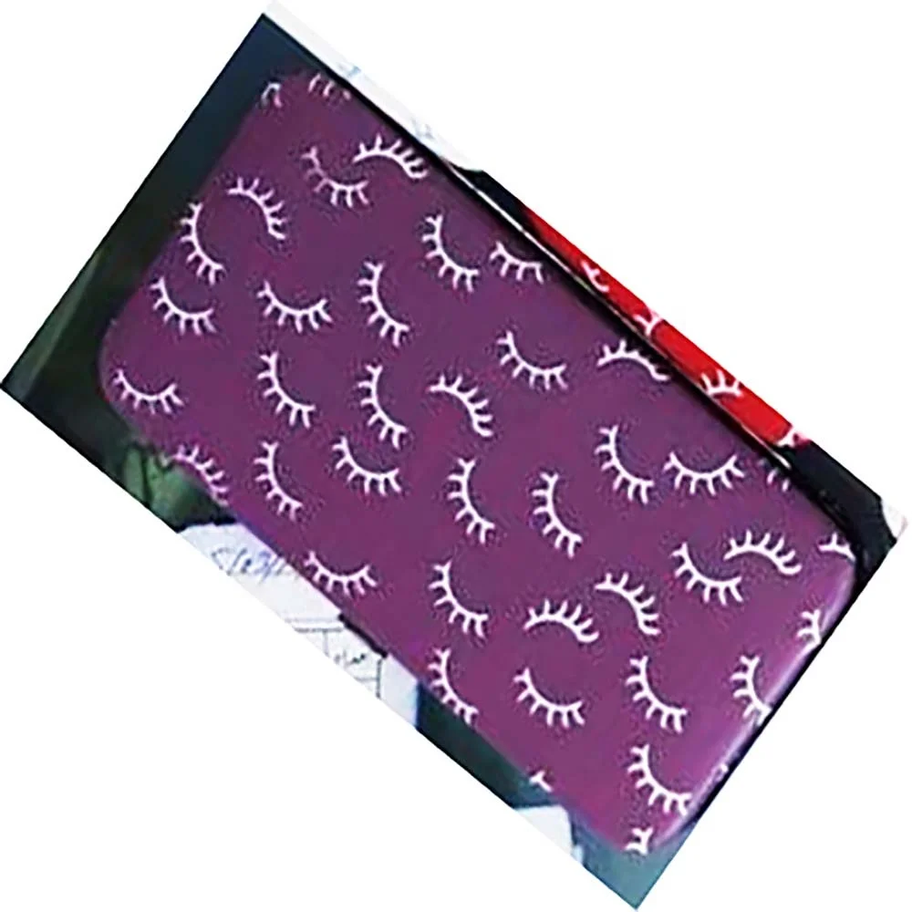 ASAP sustainable Empty Plastic Makeup Organizer Container Squared False Eyelash Care Storage Case Eyebrow Applicator Storage Box