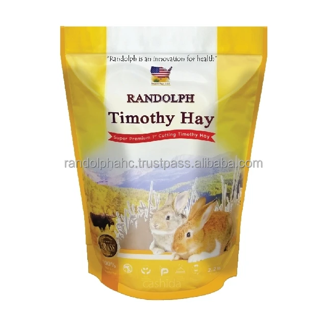 Timothy Hay Super Premium First Cut Hand Selected High Protein For Small Animals Product from Thailand