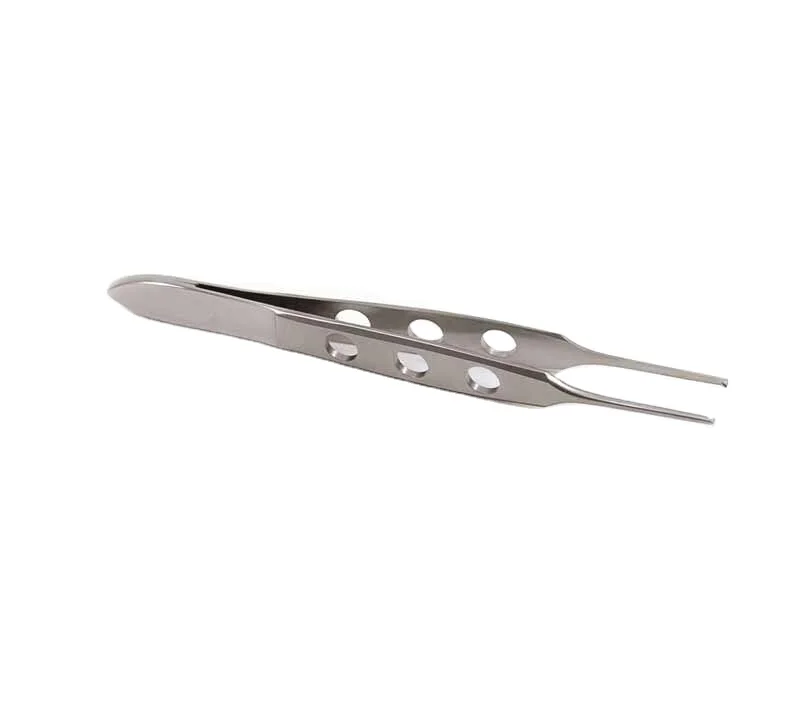 Bishop-Harmon Straight Forceps 1 x 2 Teeth Eye Ophthalmic Surgical Instruments Stainless Steel