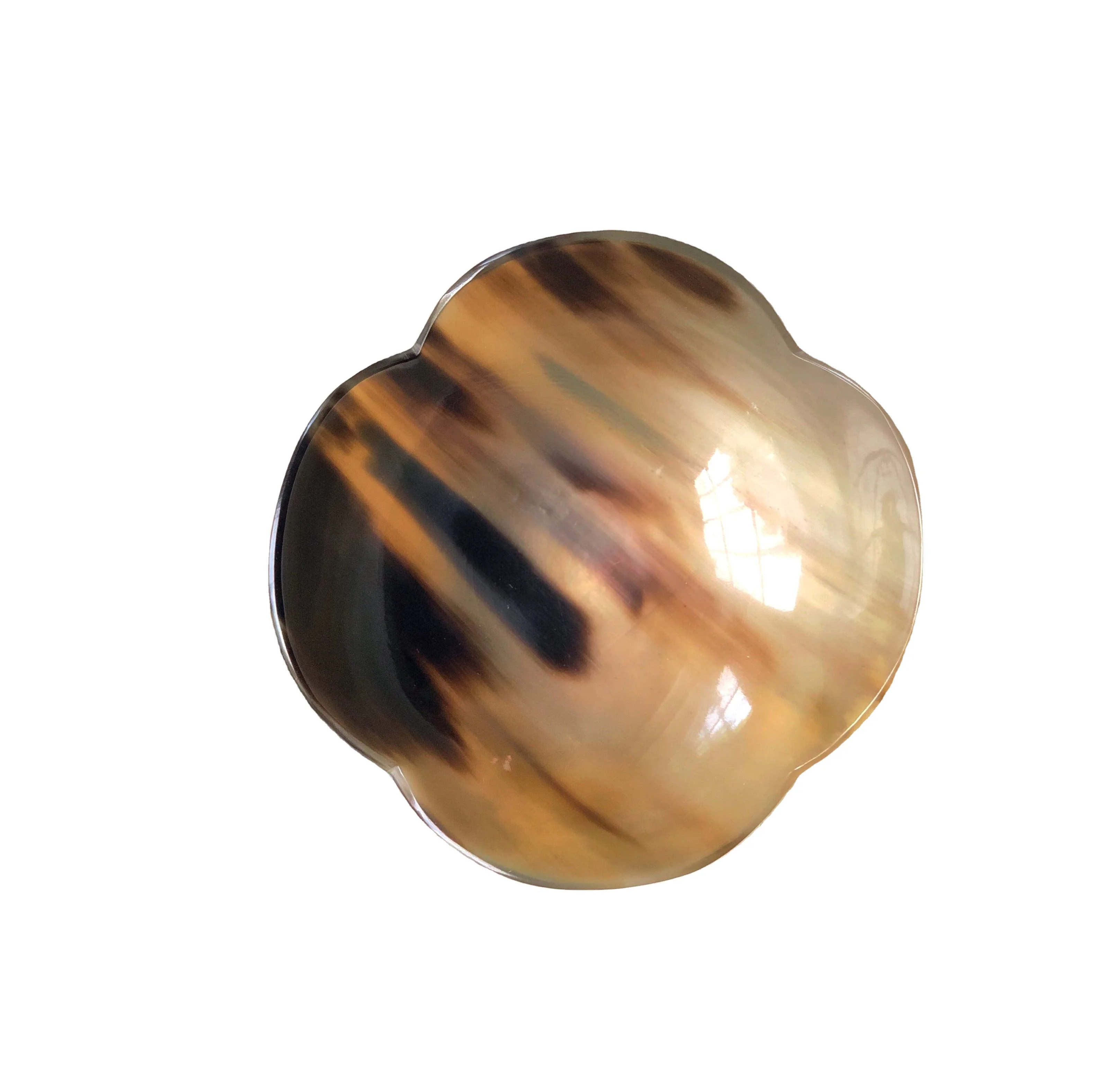 13 Handmade Buffalo Horn round Bowl Unique Design Made in India Upgrade Your Tableware Style with this One-of-a-Kind Product