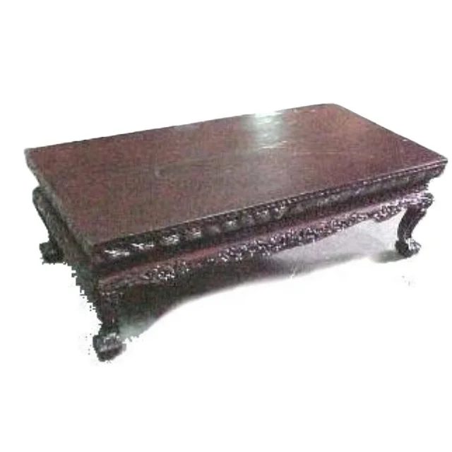 High Quality Natree Thailand soild wood furniture carving table other home decor wood dinning table wood dinner table set